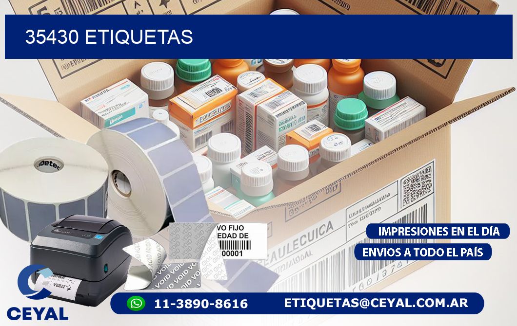 35430 ETIQUETAS