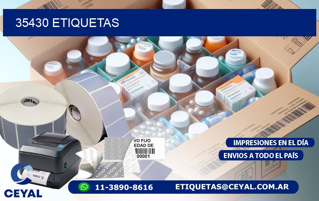 35430 ETIQUETAS