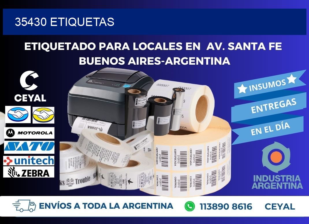 35430 ETIQUETAS