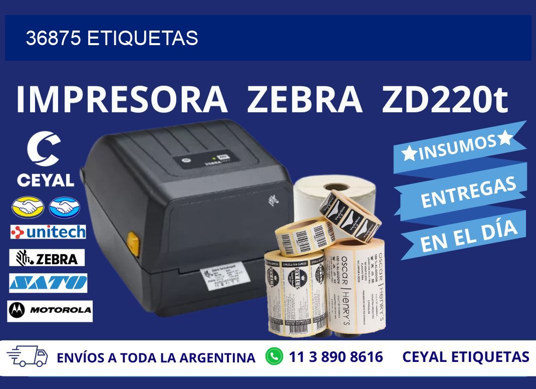 36875 ETIQUETAS