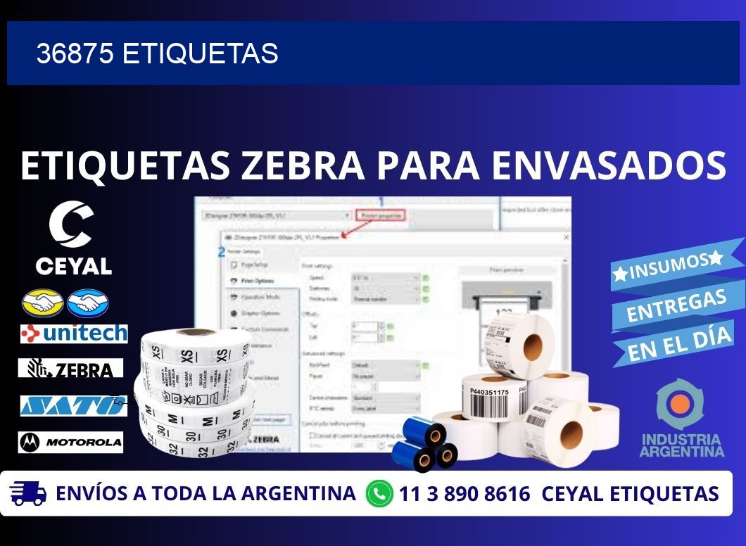 36875 ETIQUETAS