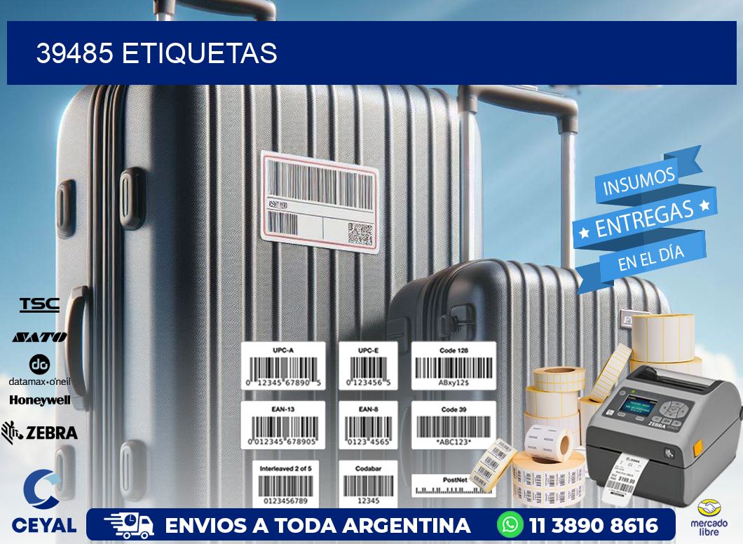 39485 ETIQUETAS