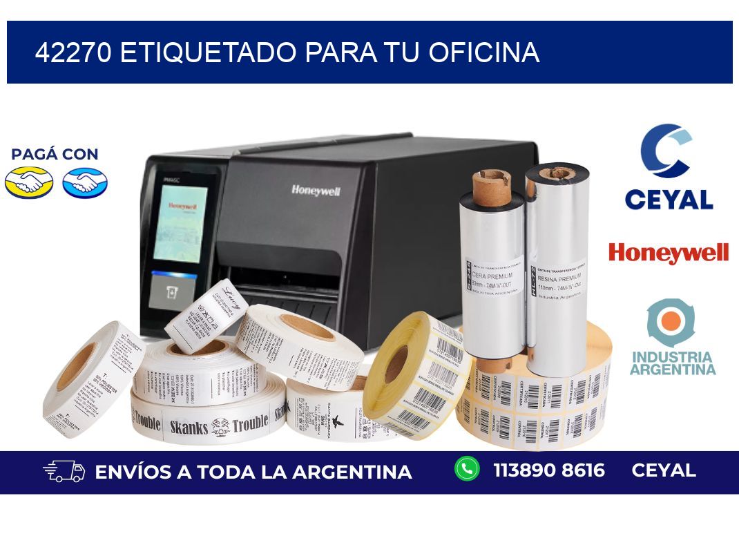 42270 ETIQUETADO PARA TU OFICINA