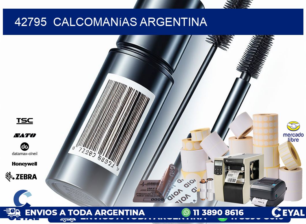 42795  Calcomanías Argentina