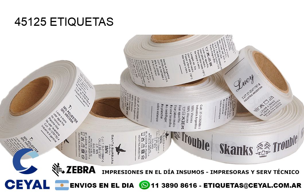 45125 ETIQUETAS