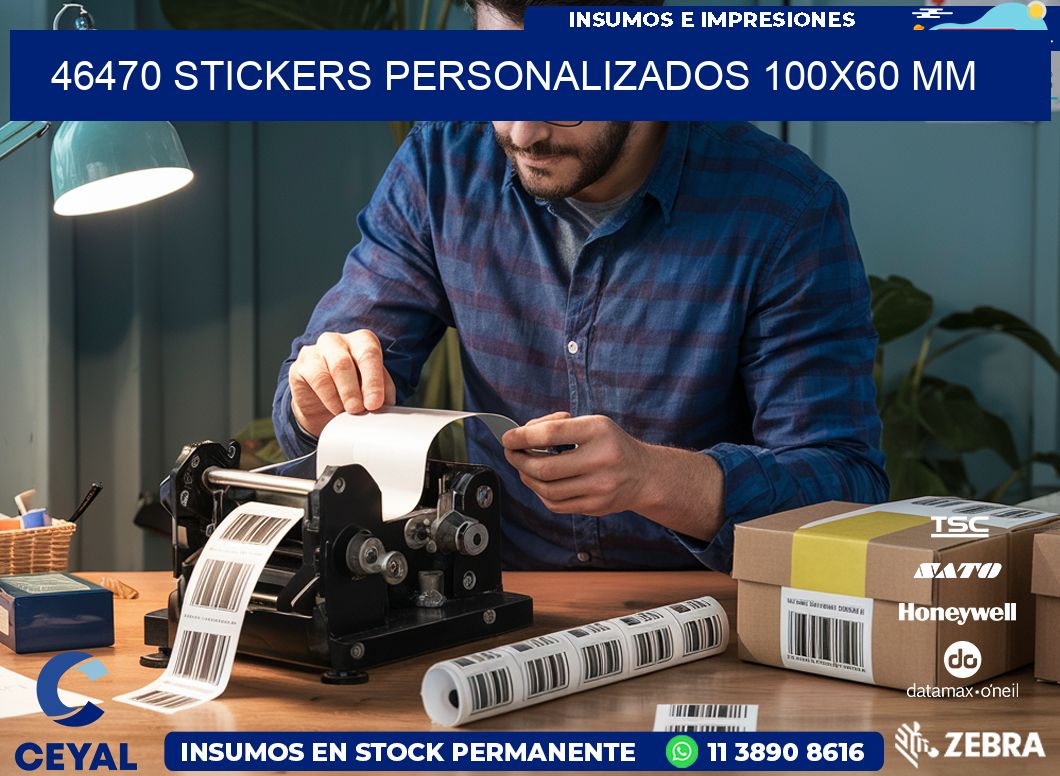 46470 STICKERS PERSONALIZADOS 100×60 mm