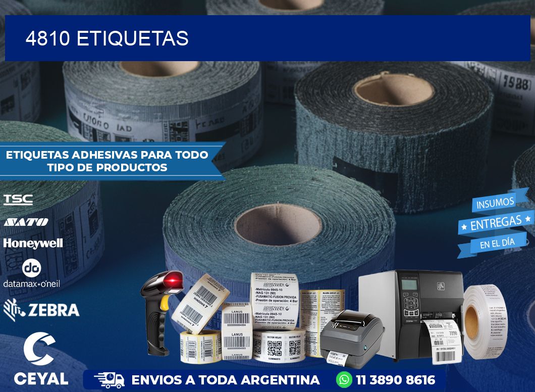 4810 ETIQUETAS