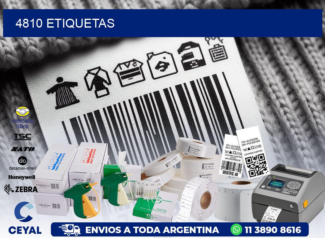 4810 ETIQUETAS