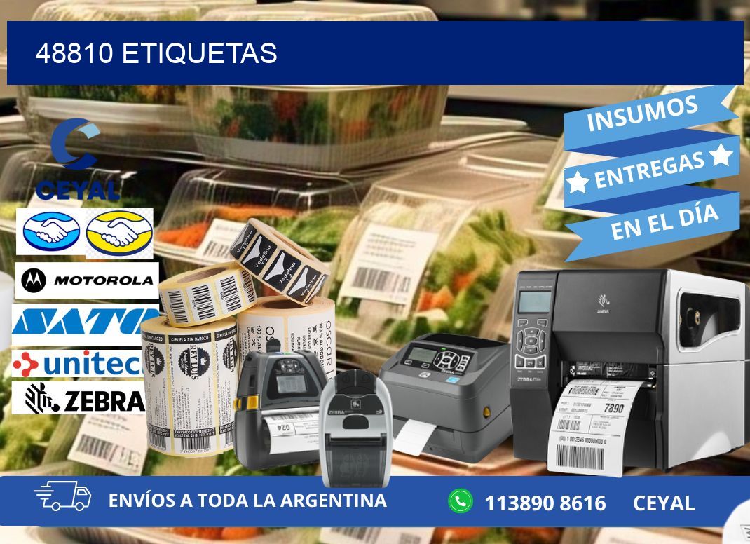 48810 ETIQUETAS