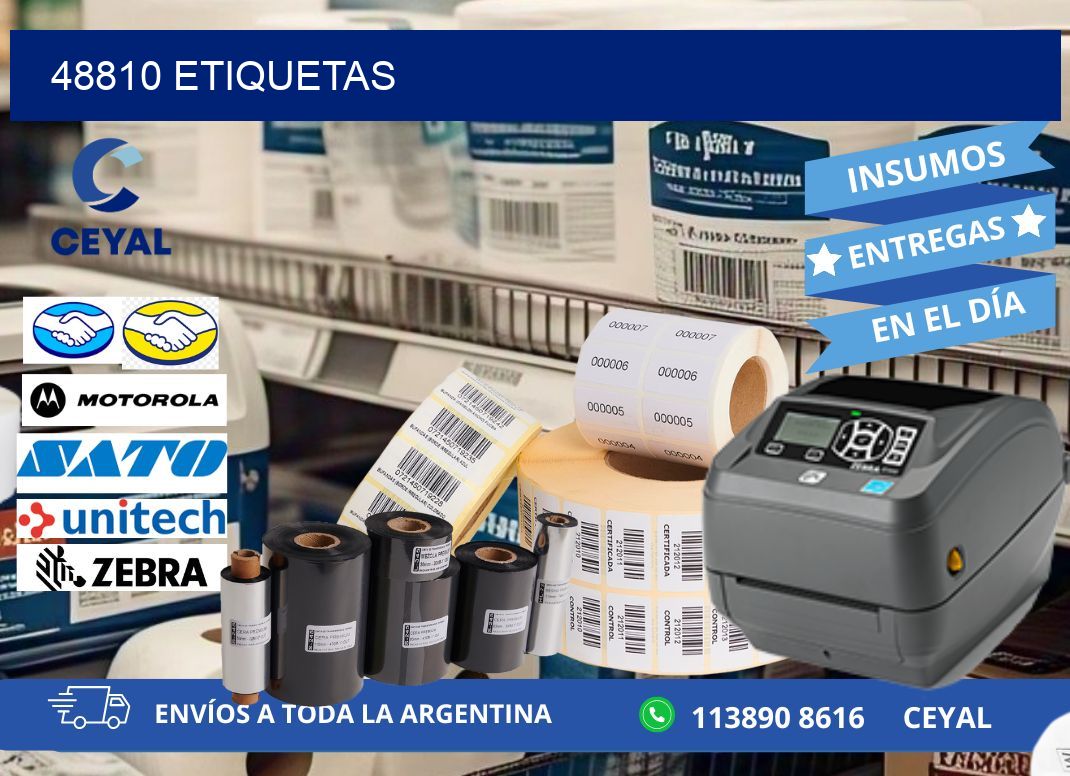 48810 ETIQUETAS