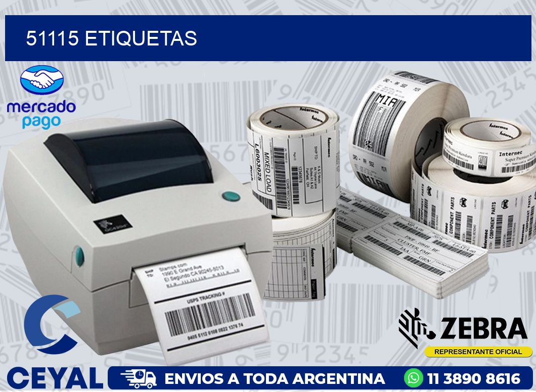 51115 ETIQUETAS