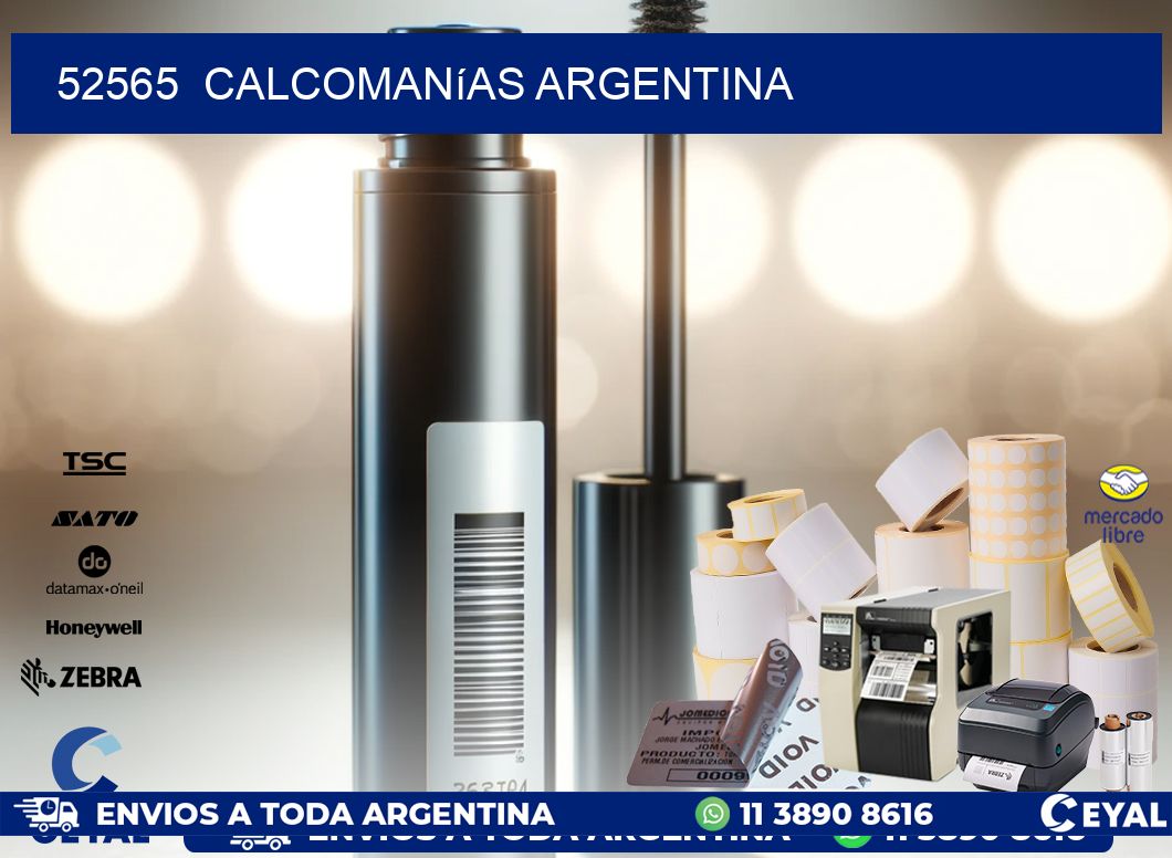 52565  Calcomanías Argentina