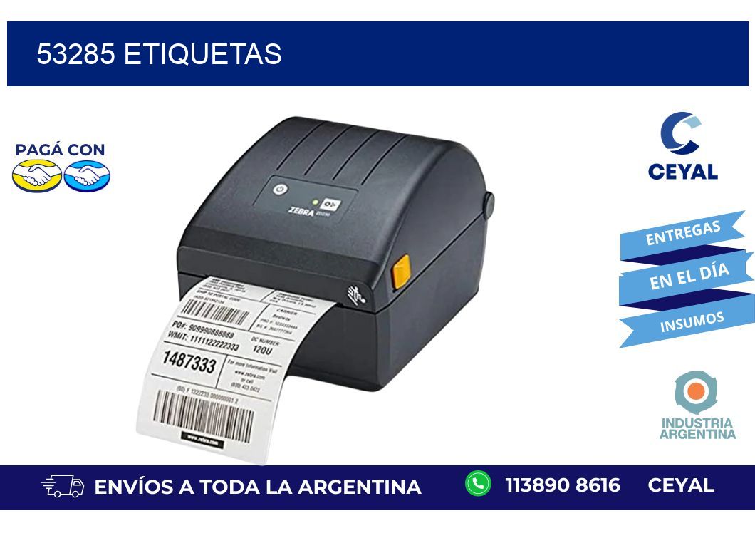 53285 ETIQUETAS