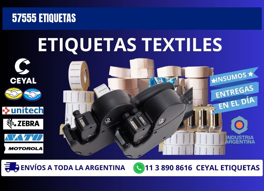57555 ETIQUETAS