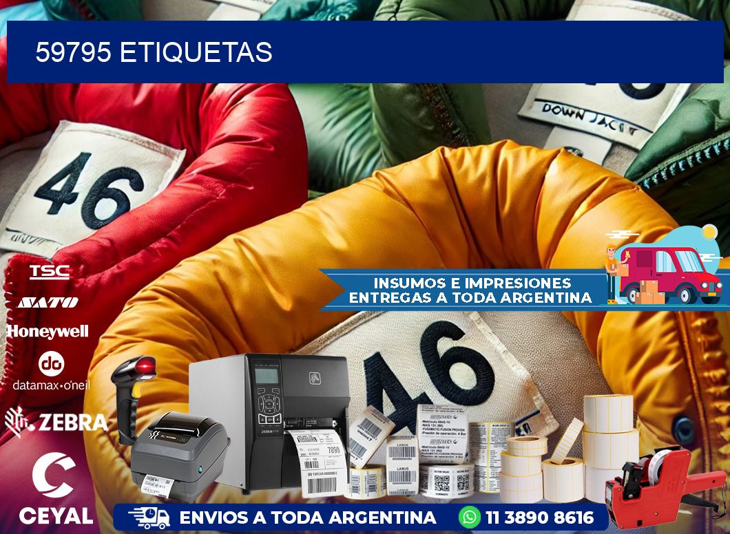 59795 ETIQUETAS