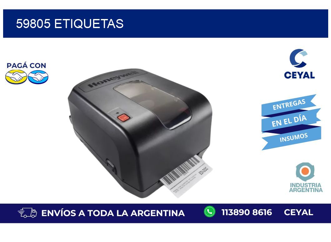 59805 ETIQUETAS
