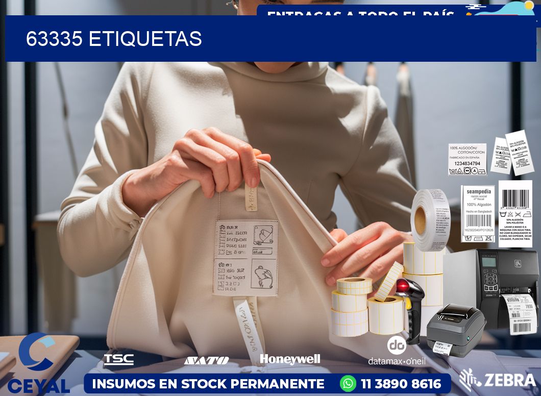 63335 ETIQUETAS