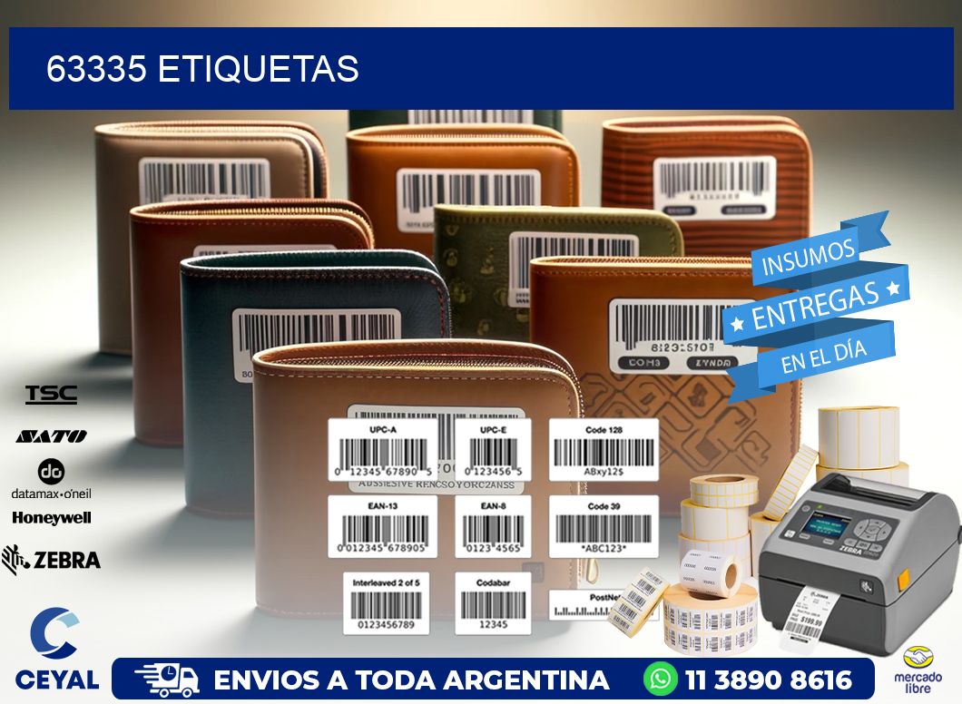 63335 ETIQUETAS