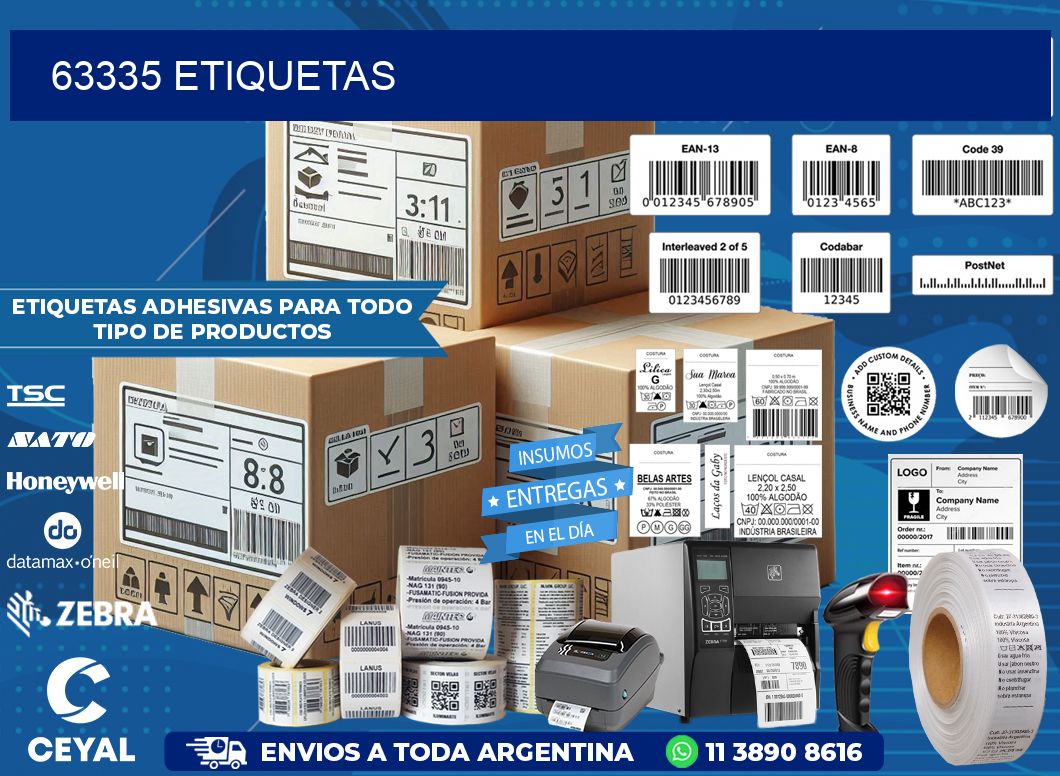 63335 ETIQUETAS