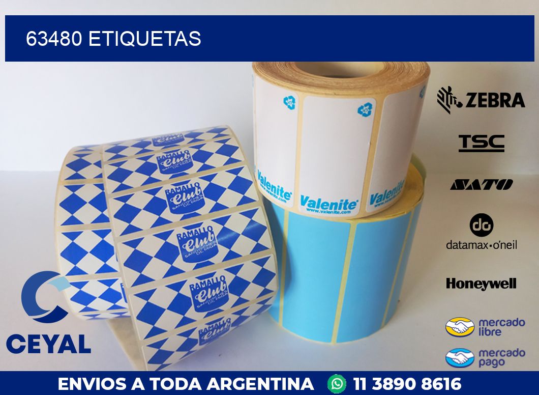 63480 ETIQUETAS