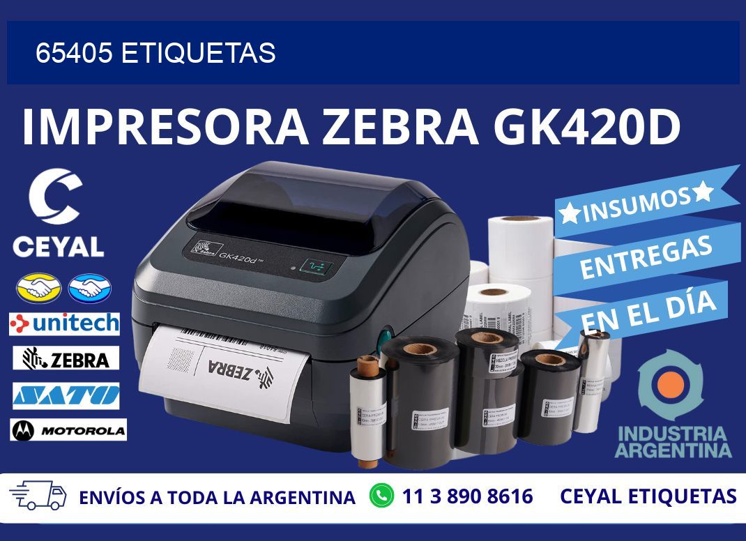 65405 ETIQUETAS