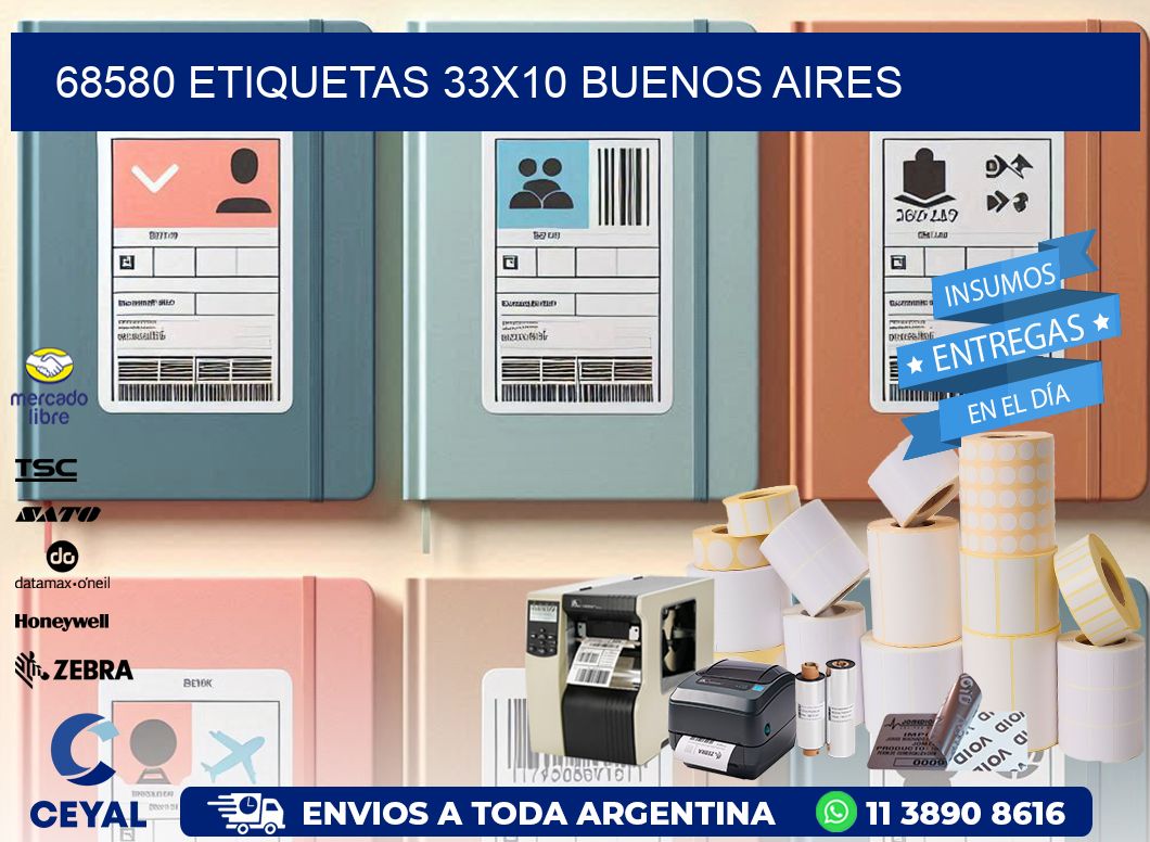 68580 ETIQUETAS 33x10 buenos aires