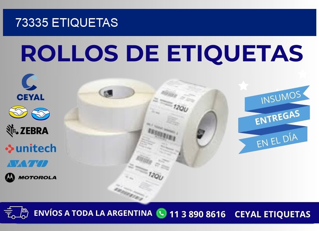 73335 ETIQUETAS