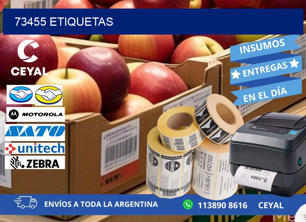 73455 ETIQUETAS