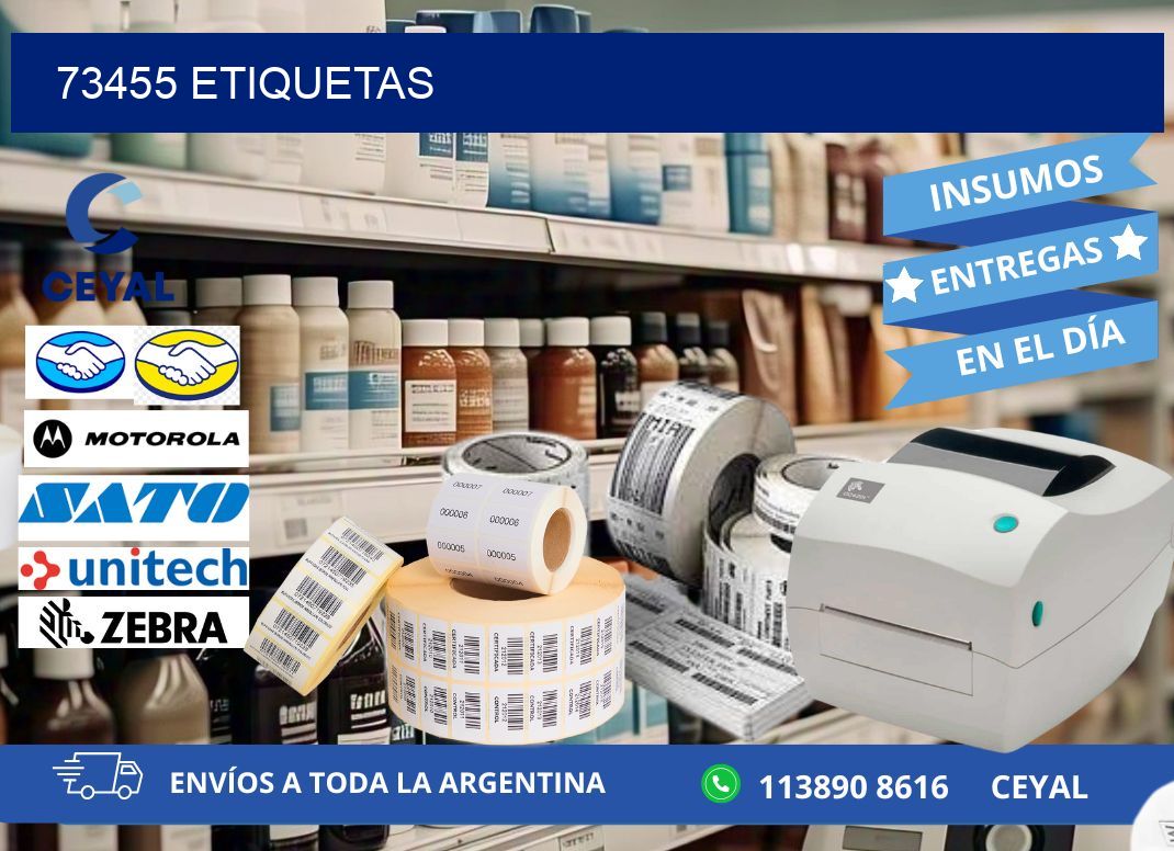 73455 ETIQUETAS