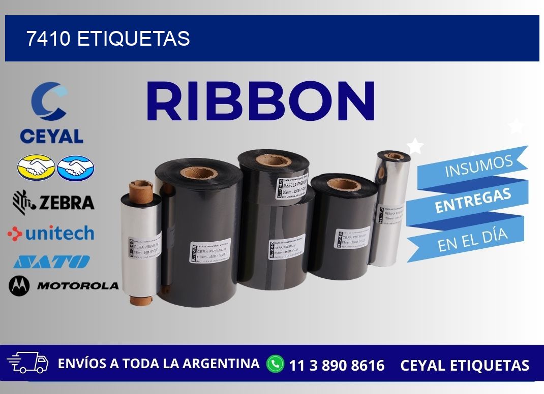 7410 ETIQUETAS