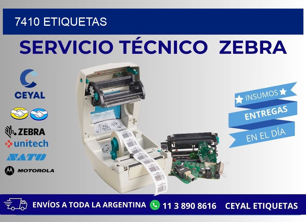 7410 ETIQUETAS