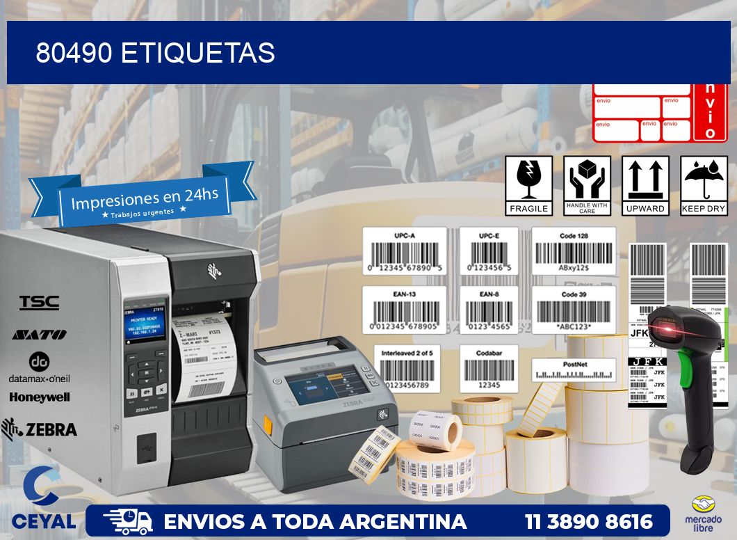 80490 ETIQUETAS