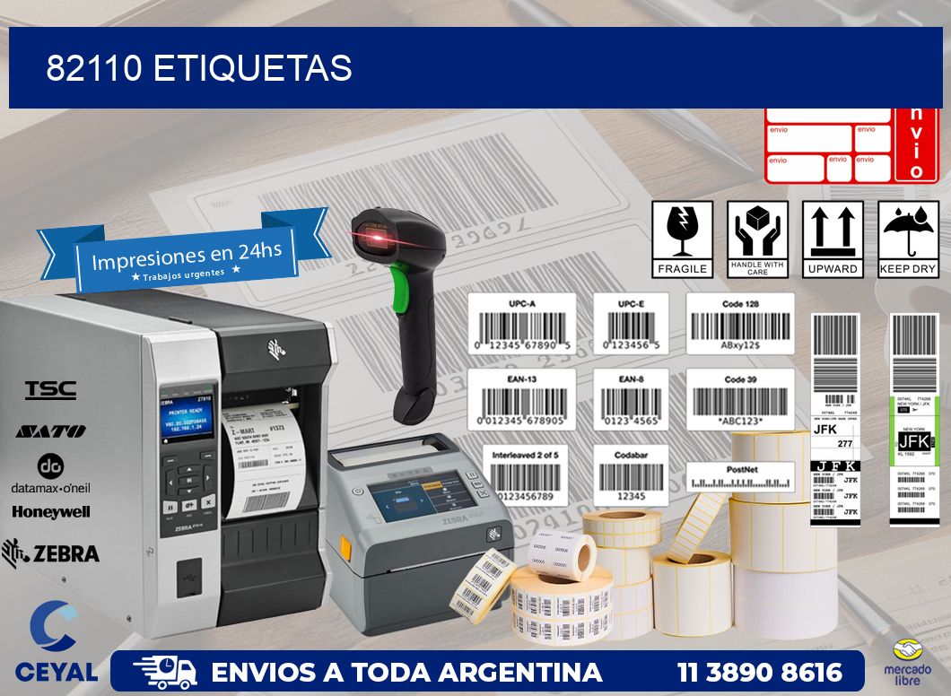 82110 ETIQUETAS
