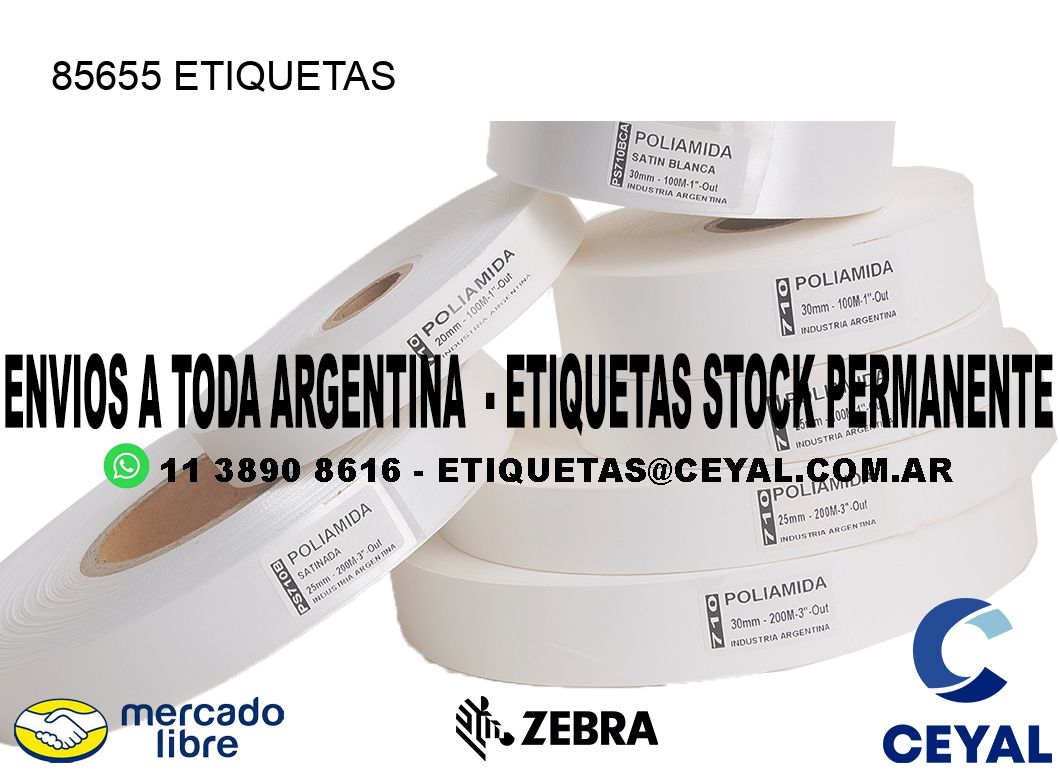 85655 ETIQUETAS