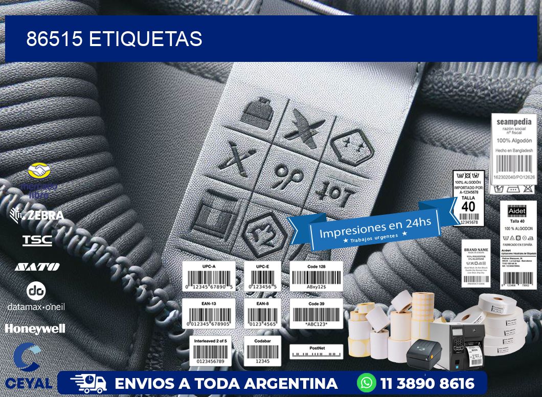 86515 ETIQUETAS