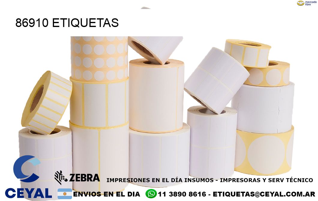 86910 ETIQUETAS