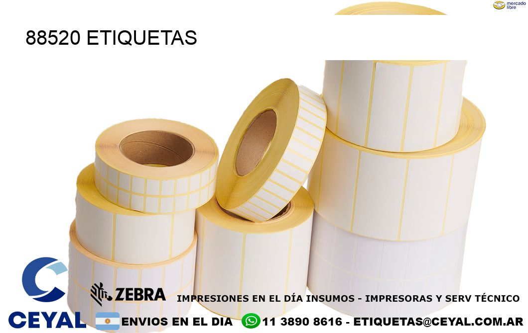88520 ETIQUETAS