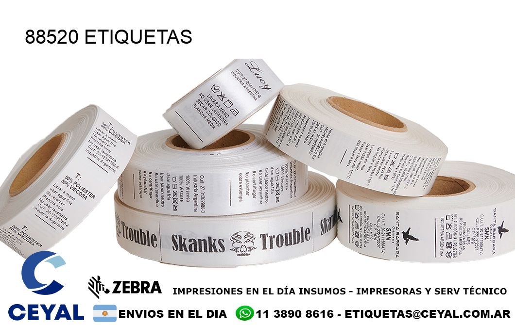 88520 ETIQUETAS