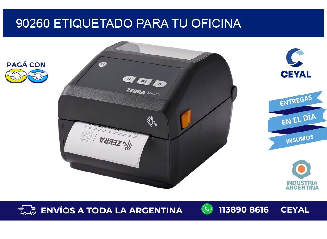 90260 ETIQUETADO PARA TU OFICINA