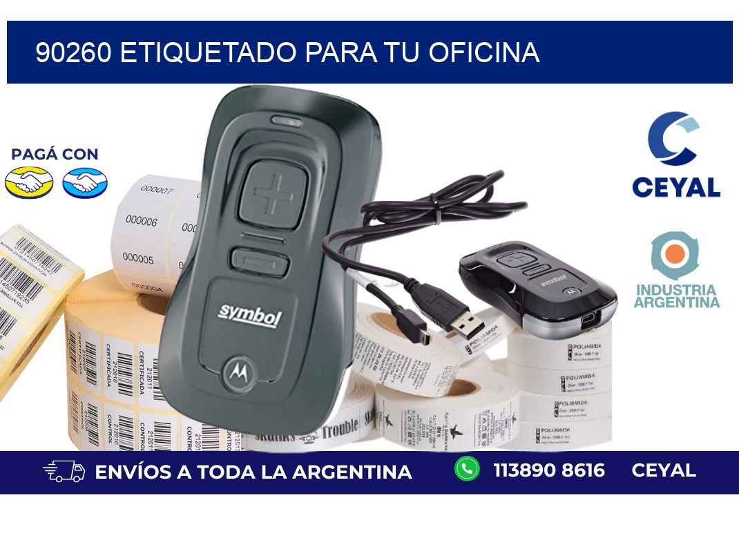 90260 ETIQUETADO PARA TU OFICINA