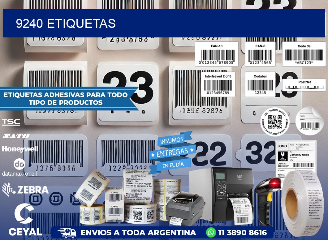 9240 ETIQUETAS