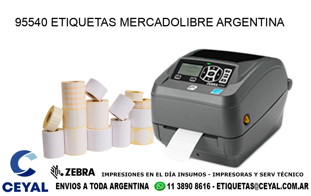 95540 ETIQUETAS MERCADOLIBRE ARGENTINA