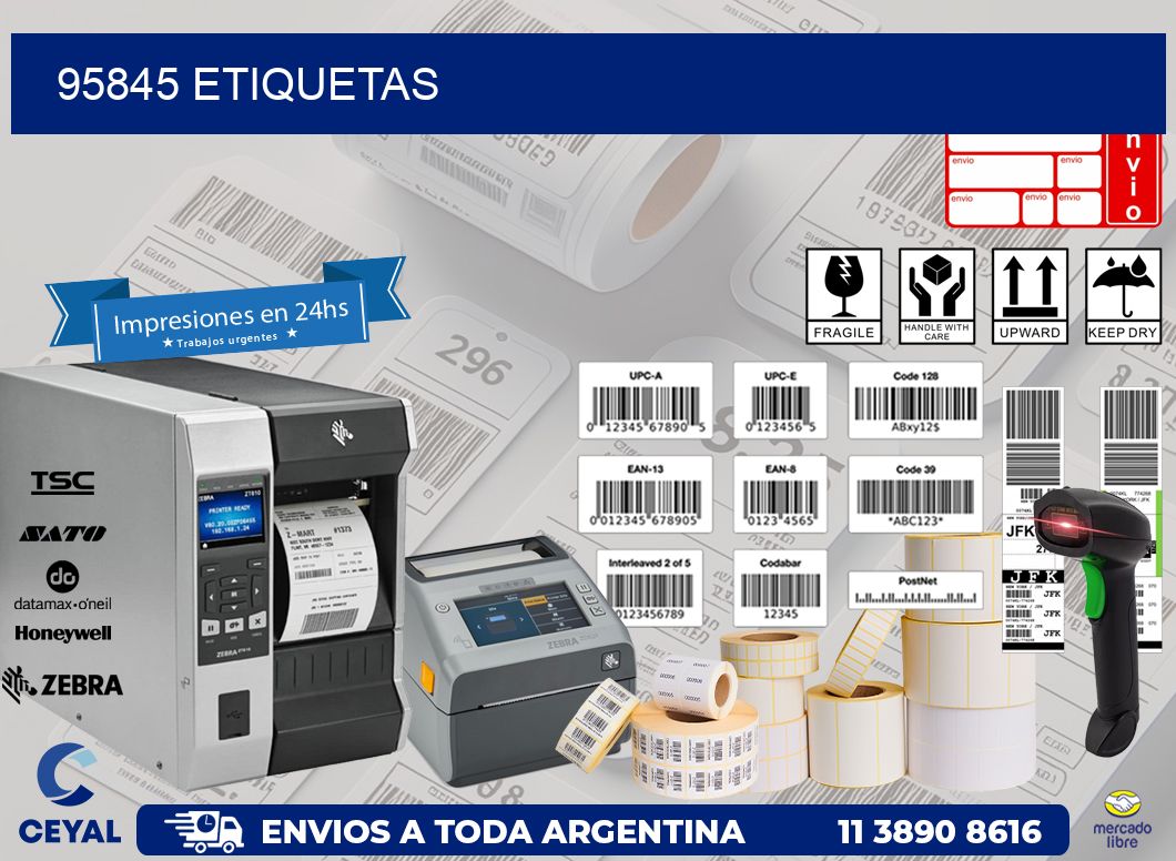 95845 ETIQUETAS