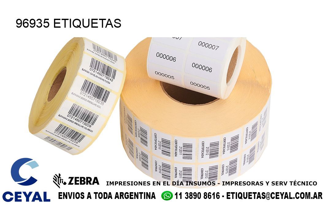 96935 ETIQUETAS