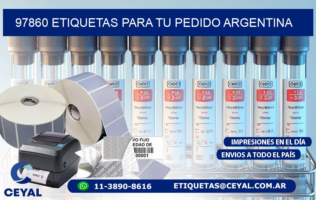 97860 ETIQUETAS PARA TU PEDIDO ARGENTINA