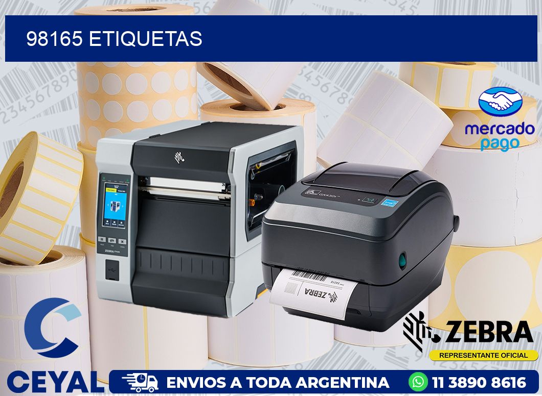 98165 ETIQUETAS