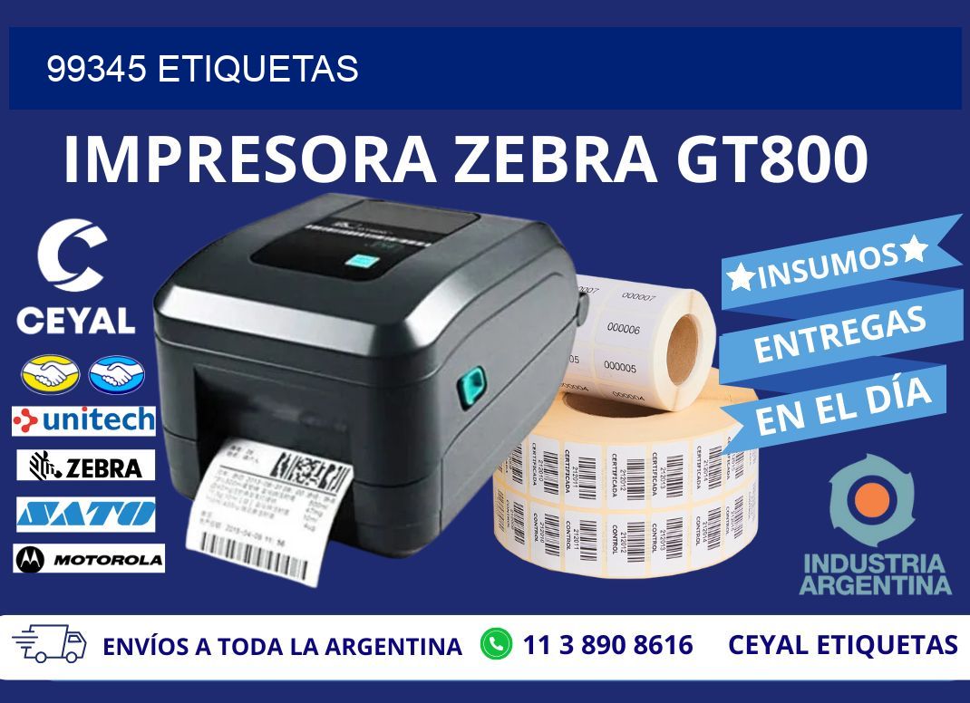 99345 ETIQUETAS