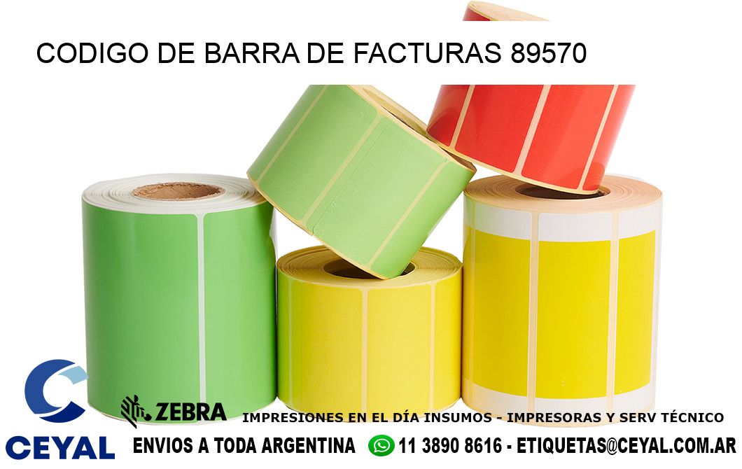 CODIGO DE BARRA DE FACTURAS 89570