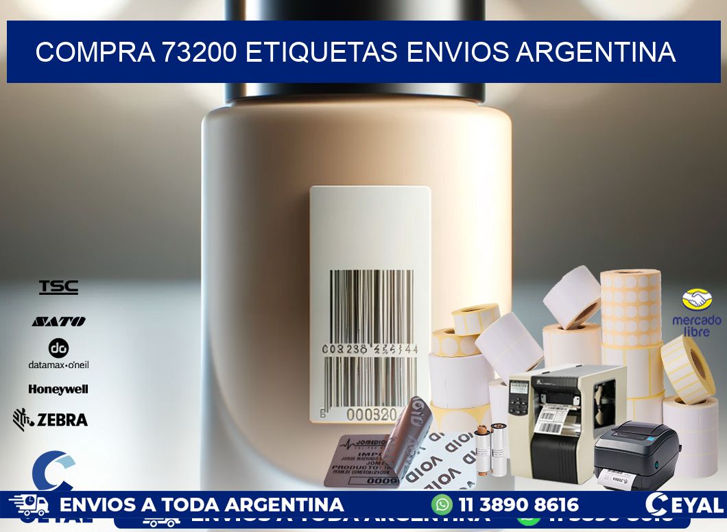 COMPRA 73200 ETIQUETAS ENVIOS ARGENTINA