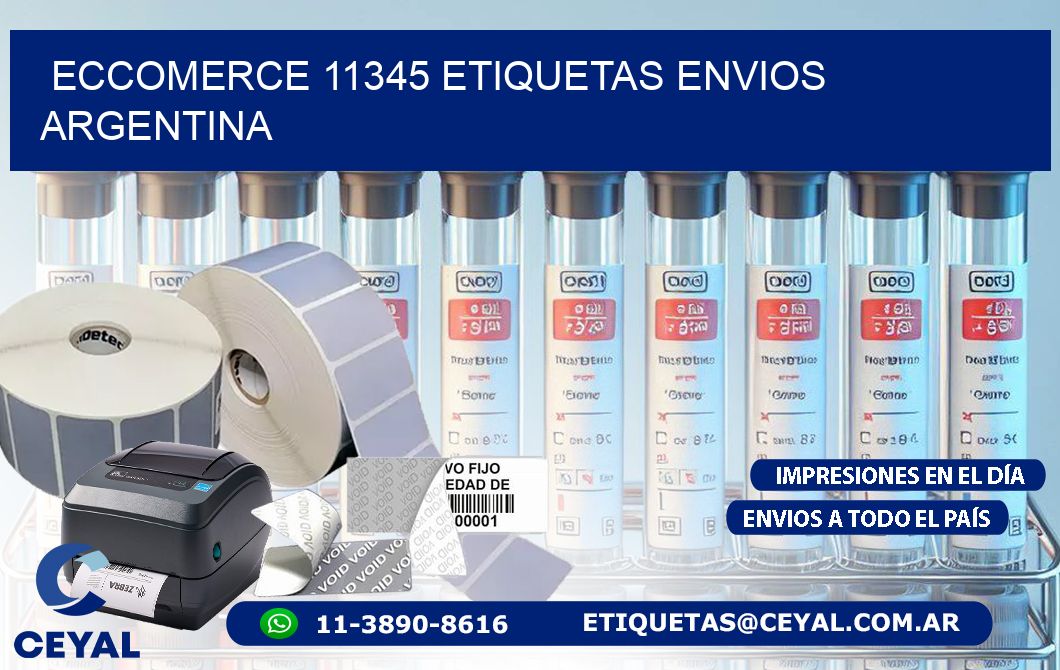 ECCOMERCE 11345 ETIQUETAS ENVIOS ARGENTINA
